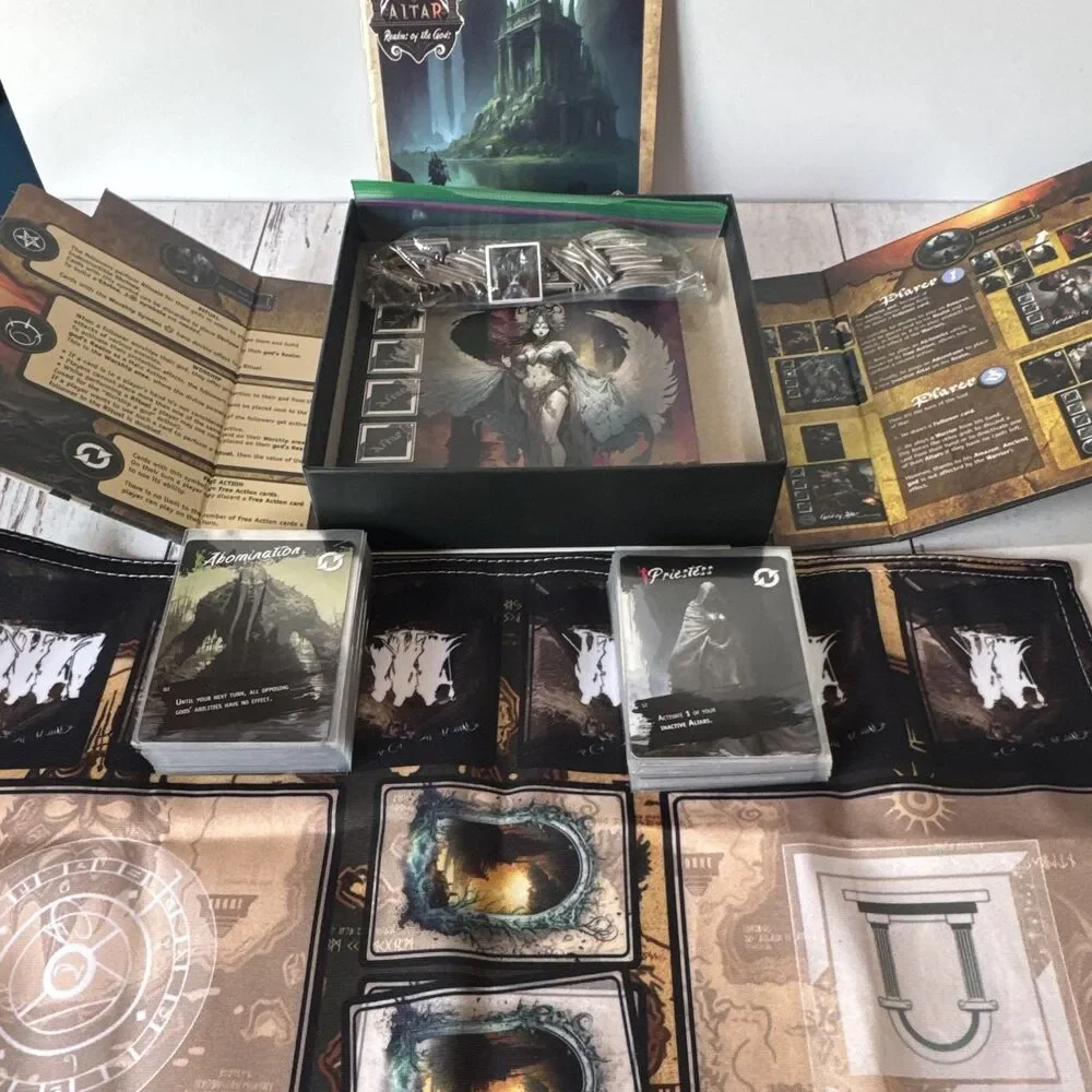 RARE The Red Joker Altar: Realms of the Gods Card Game 2-5p 2020 +5 expansions